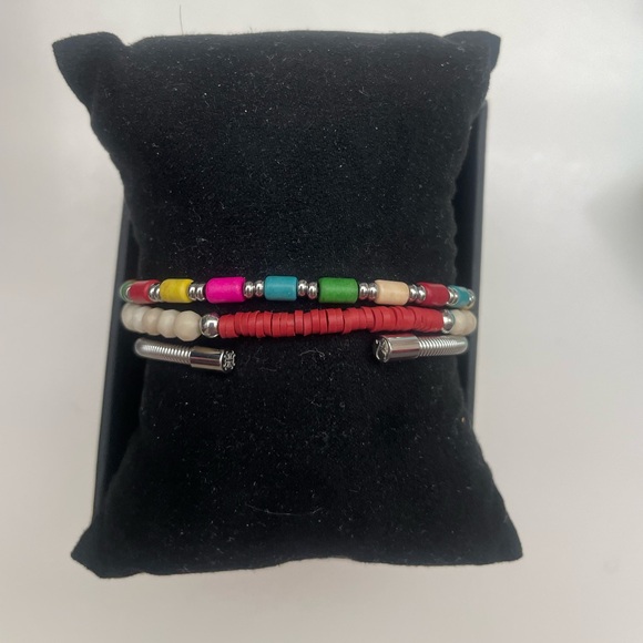 Rustic Cuff Bracelet Set (3) - Picture 4 of 4